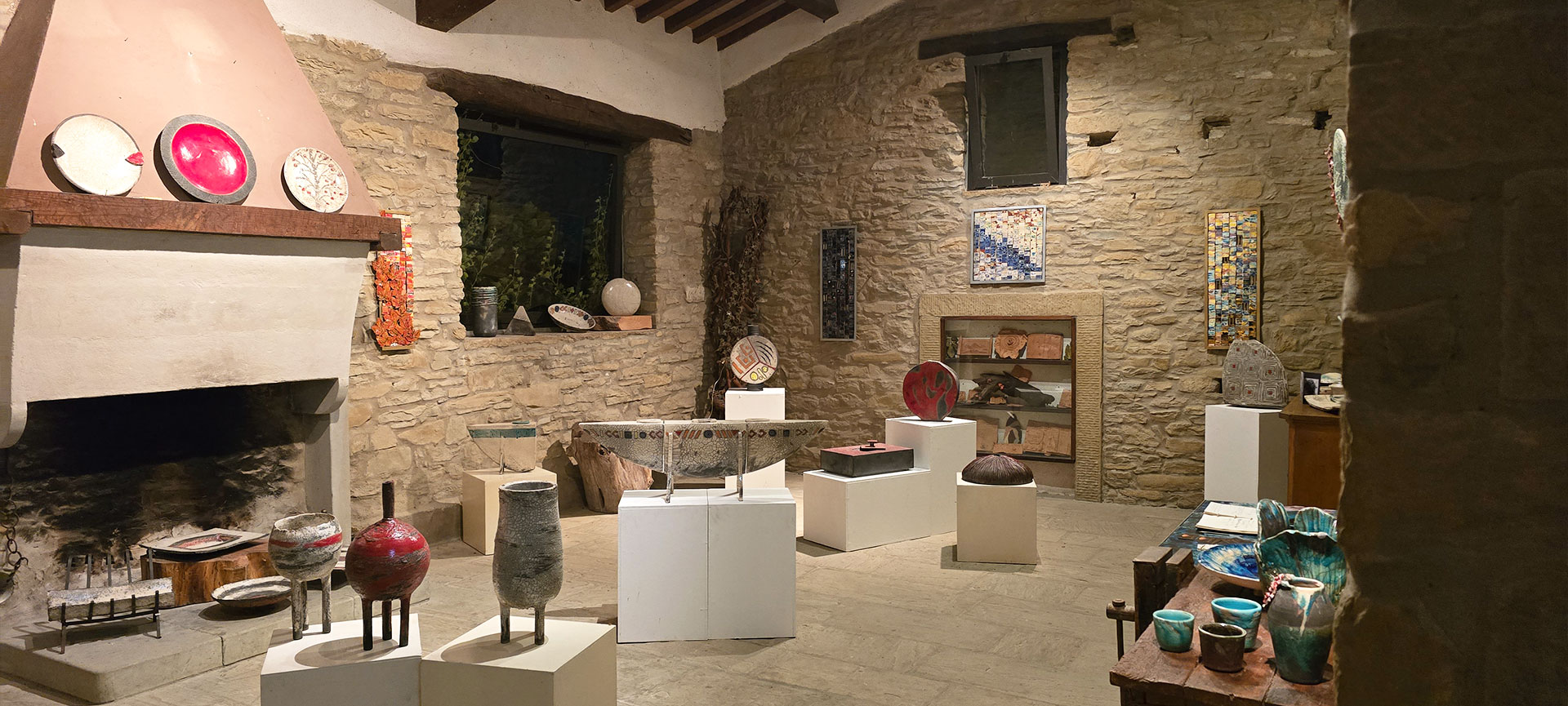 Ausstellungsraum CERAMICHE AI MONTI